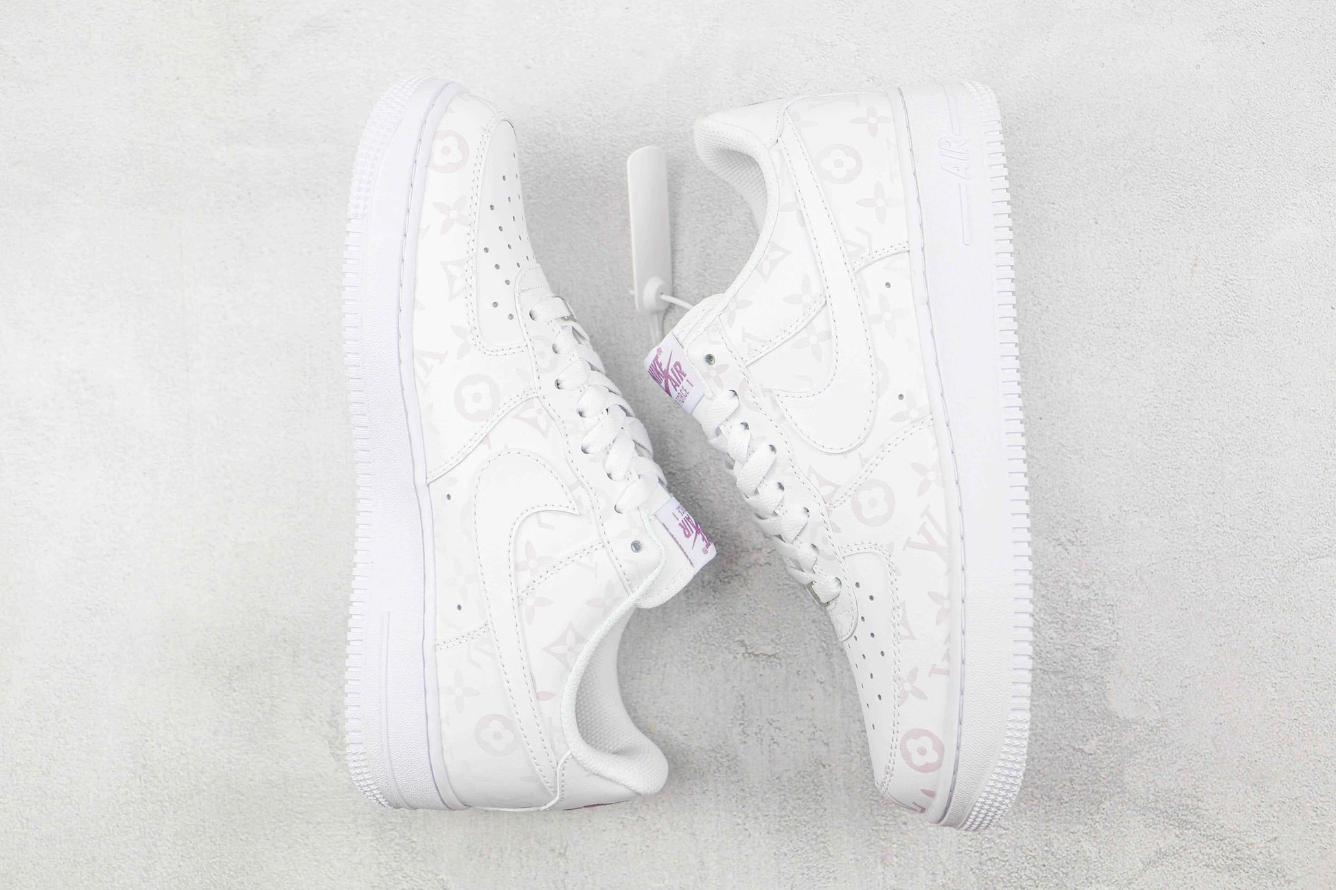 Custom LV Air Force 1 Heat Sensing CW2288 121 SneakerNational
