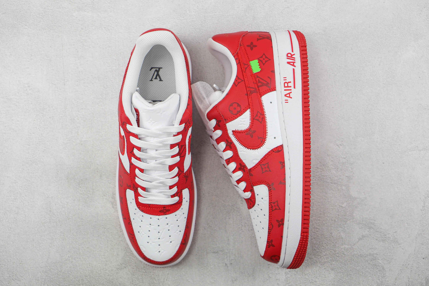 Custom LV x NK Air Force Monogram SneakerNational