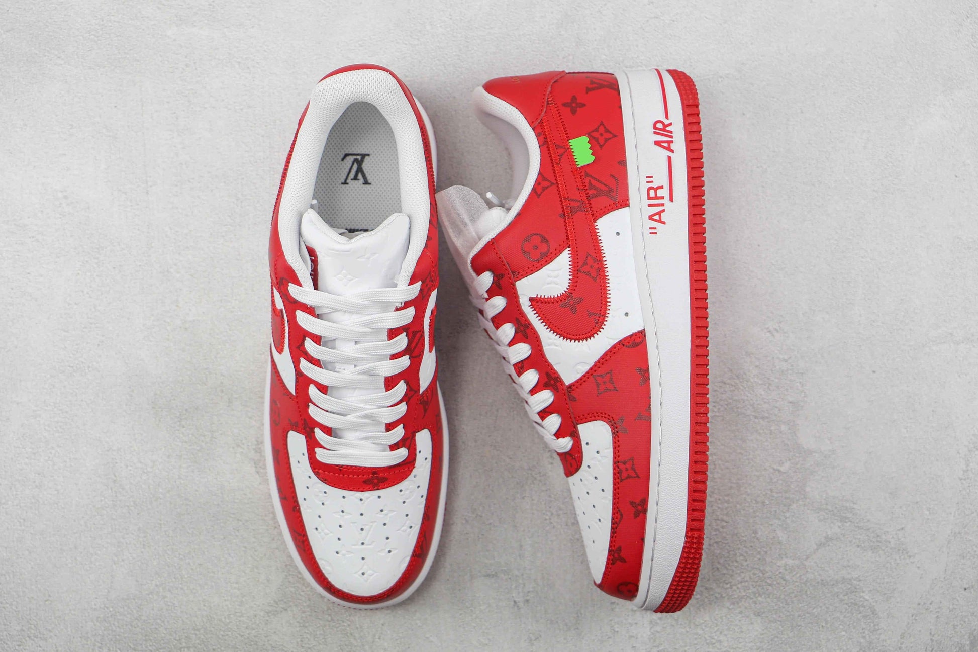Custom LV x NK Air Force Monogram SneakerNational