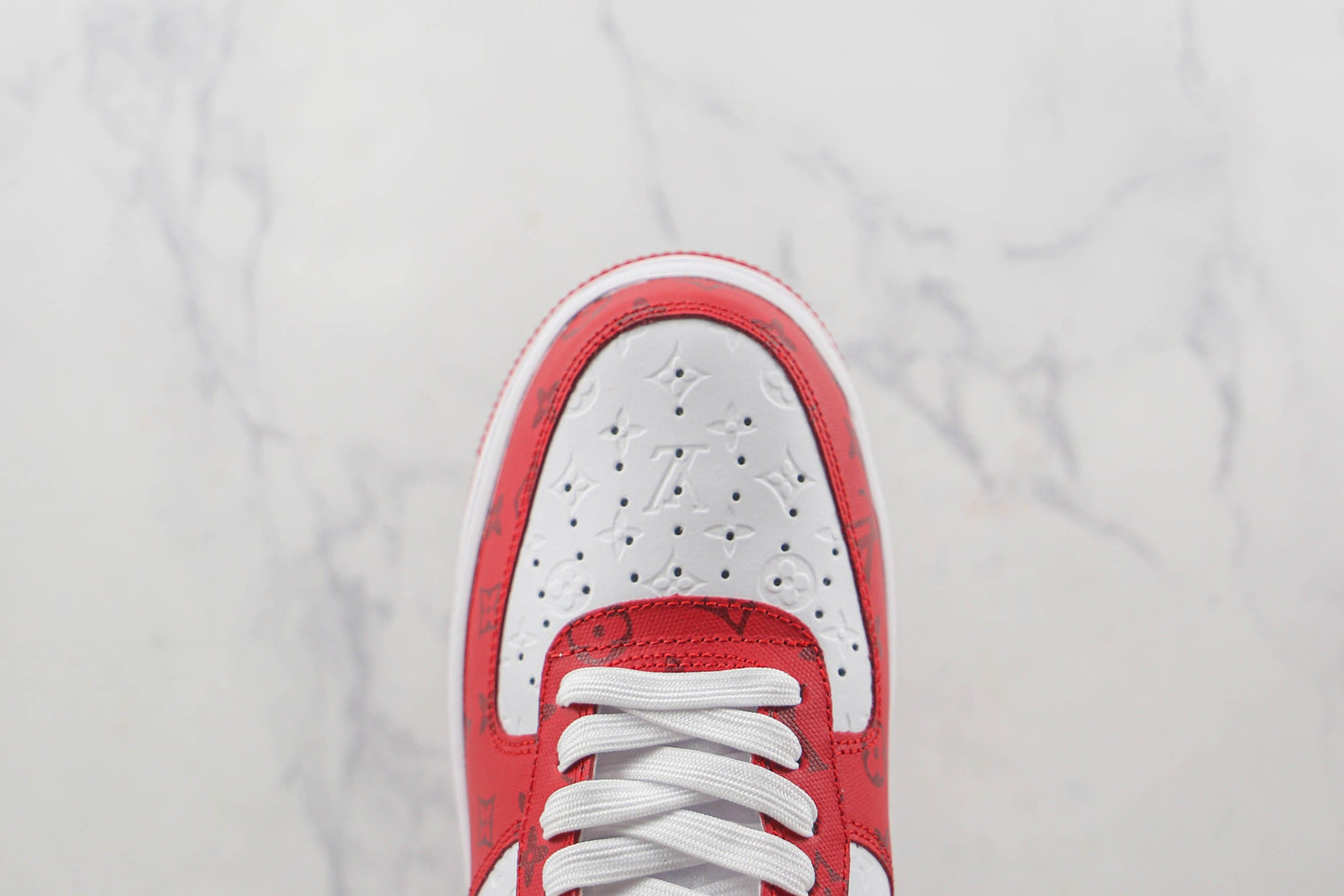 Custom LV x NK Air Force Monogram SneakerNational
