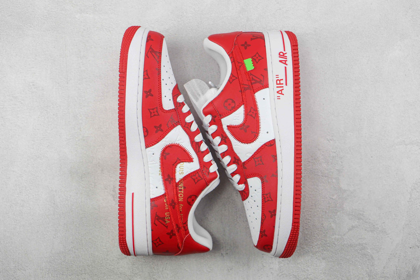 Custom LV x NK Air Force Monogram SneakerNational