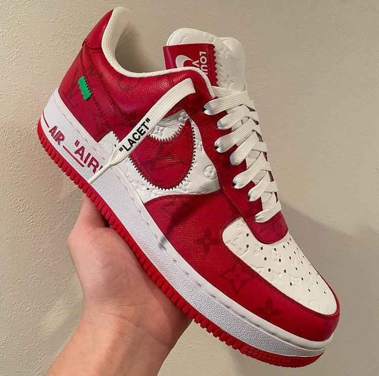 Custom LV x NK Air Force Monogram SneakerNational