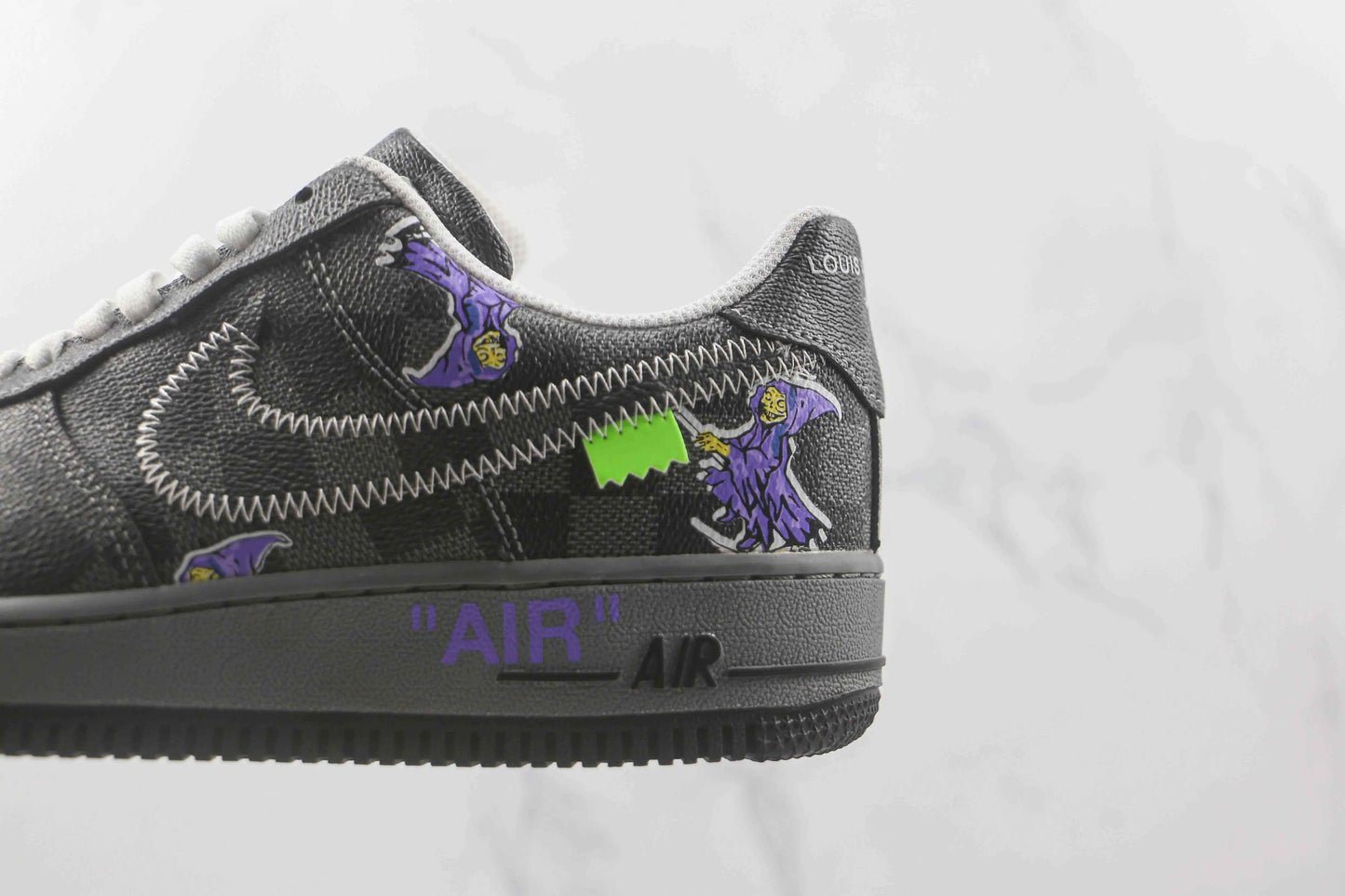 Custom LV x NK Air Force SneakerNational