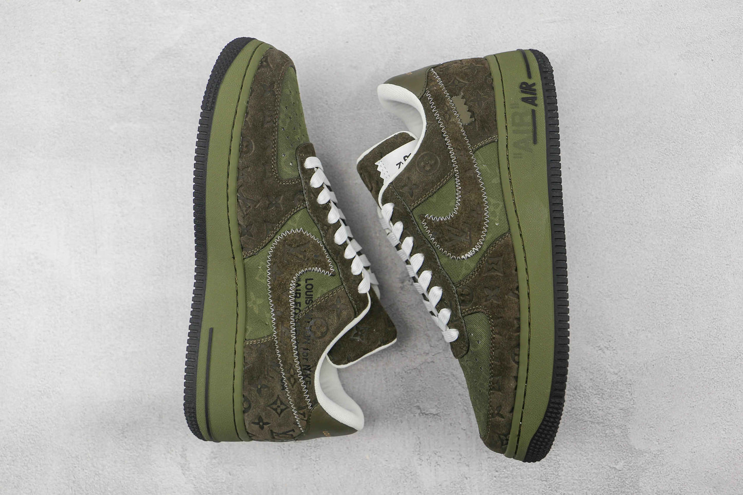 Custom LV x NK Air Force SneakerNational