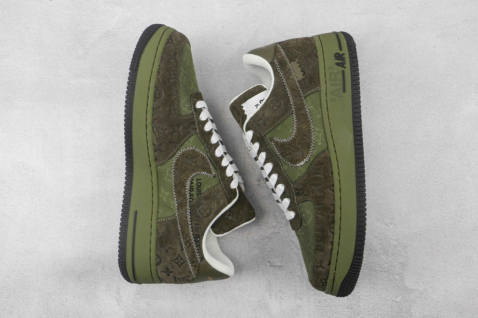 Custom LV x NK Air Force SneakerNational