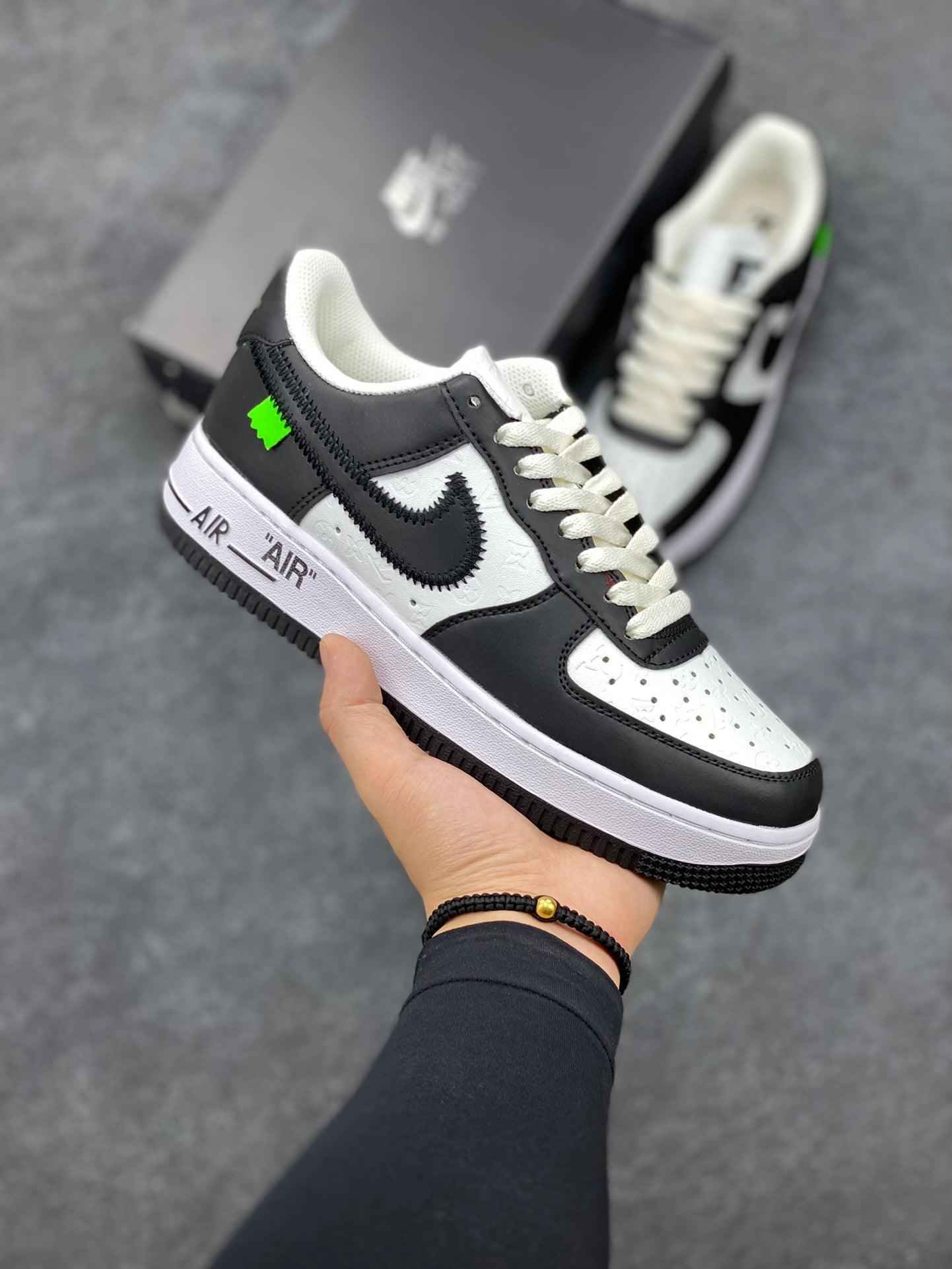 Custom LV x Off-wht x NK Air Force 1 SneakerNational