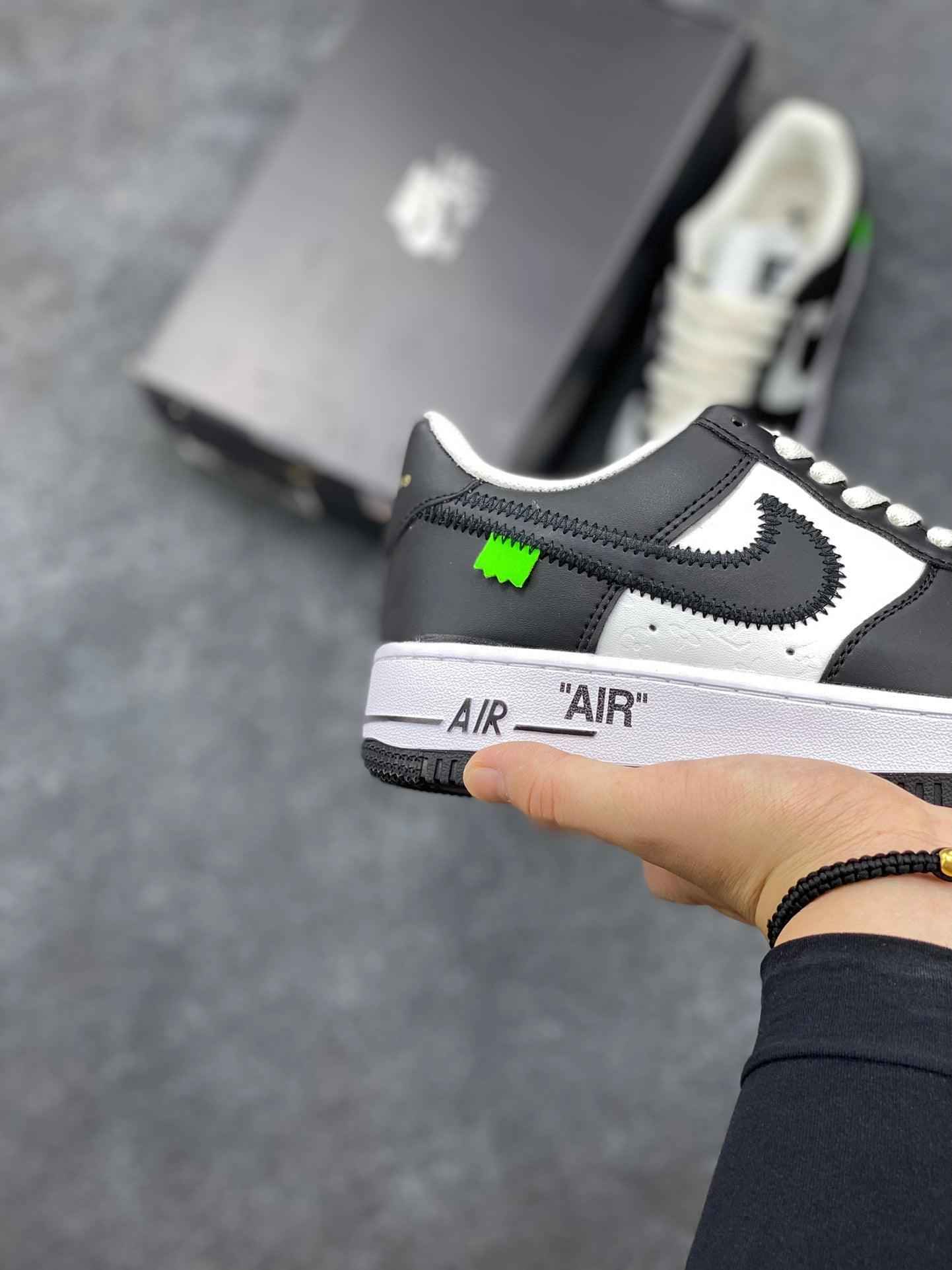 Custom LV x Off-wht x NK Air Force 1 SneakerNational