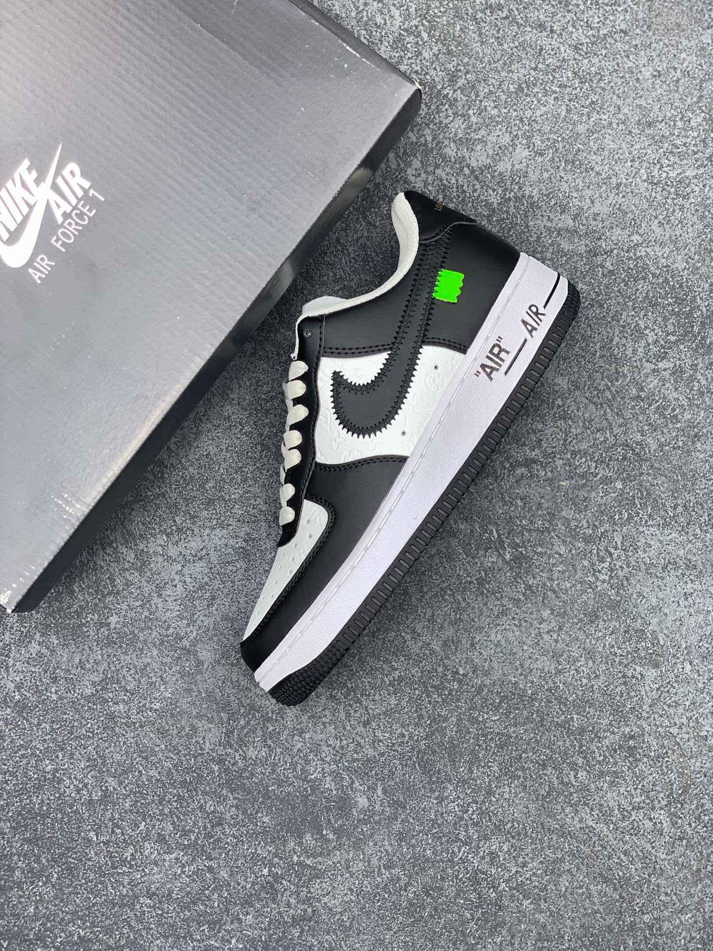 Custom LV x Off-wht x NK Air Force 1 SneakerNational