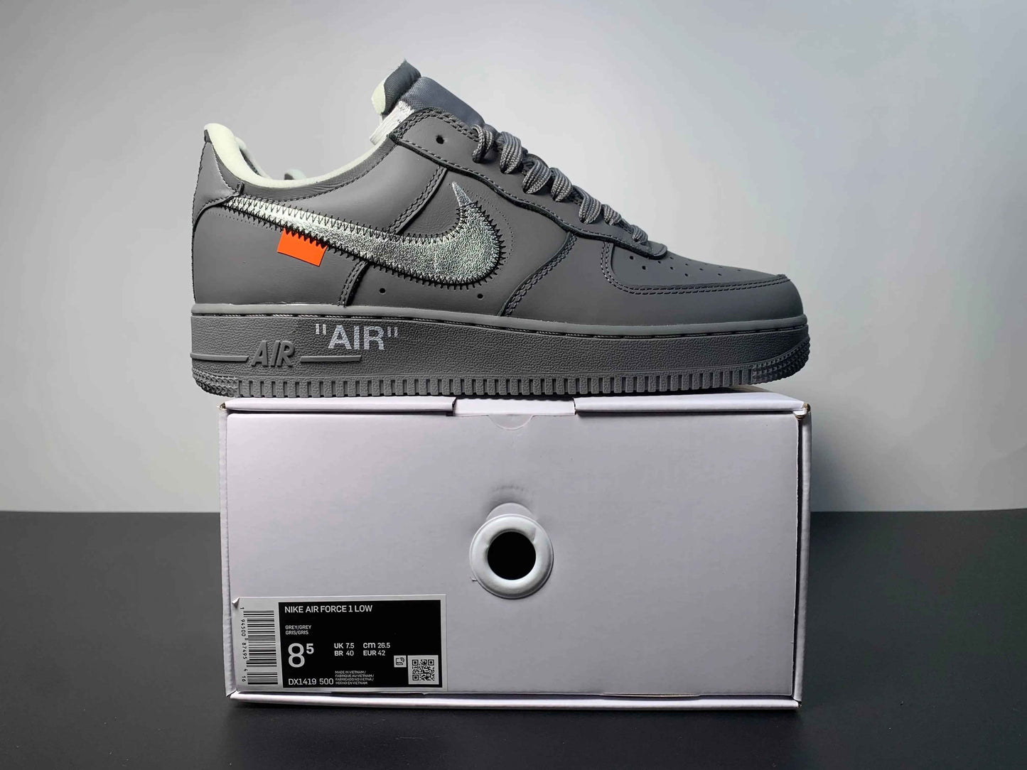 Custom OFF-WHITE x Air Force 1 Low DX1419-500 SneakerNational