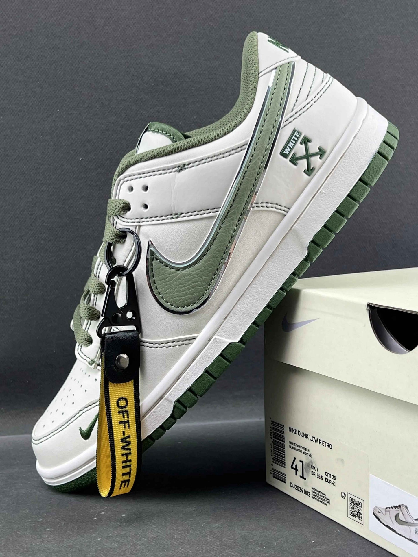 Custom SB Dunk Low x Off White DJ2024-002 SneakerNational