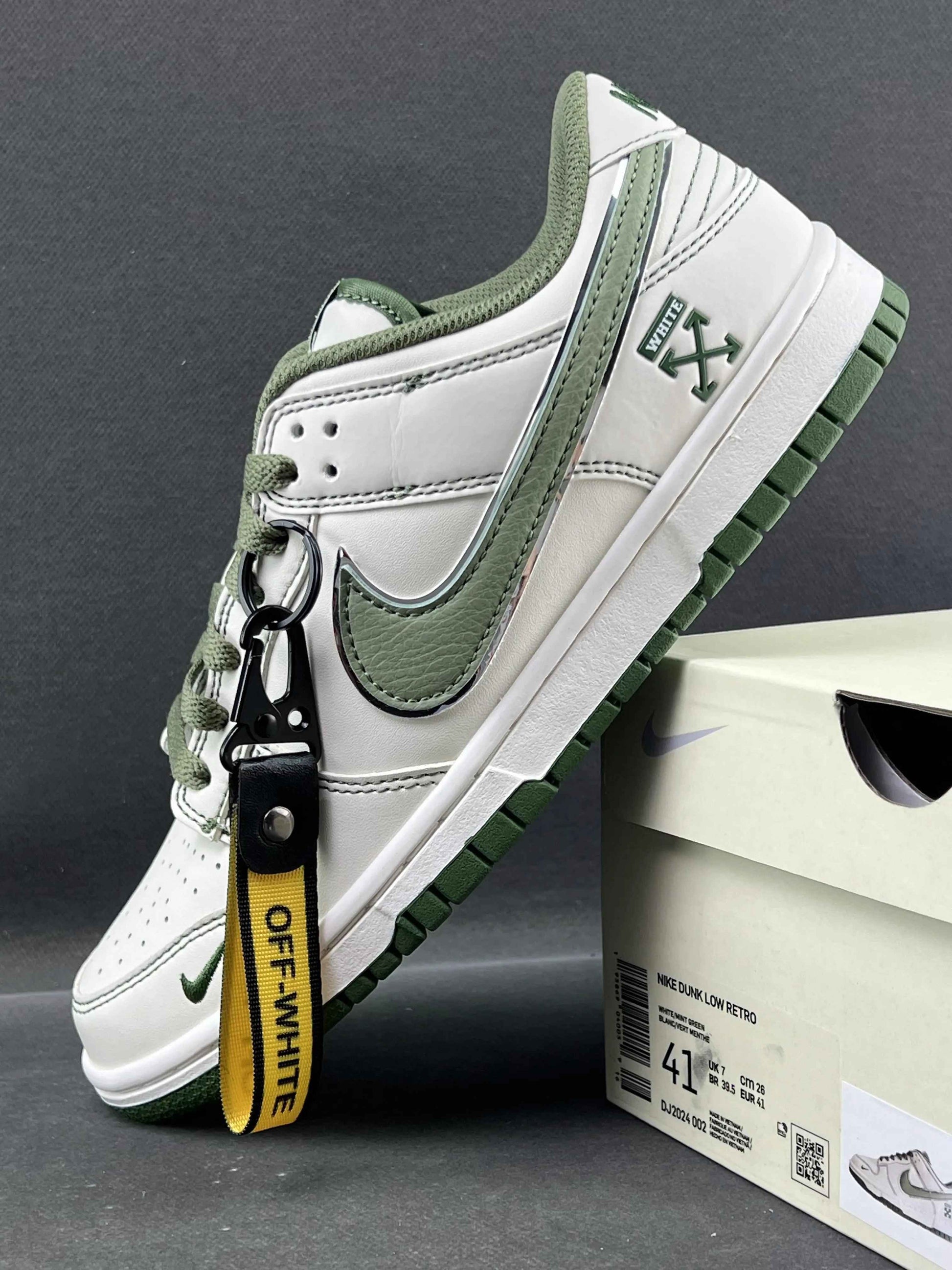 Custom SB Dunk Low x Off White DJ2024-002 SneakerNational