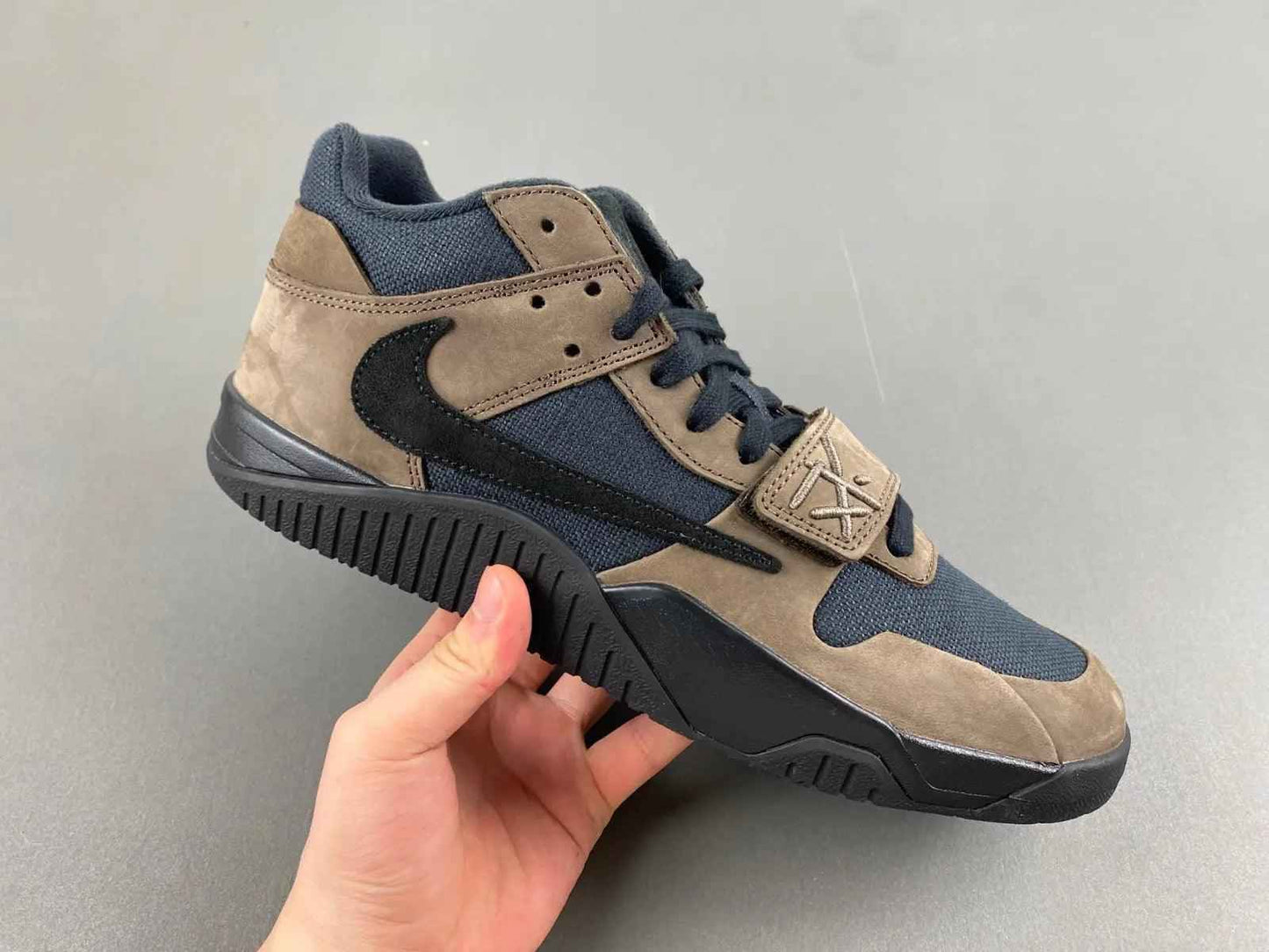 Custom Travis Scott x Air Jordan 1 Low JACK SneakerNational