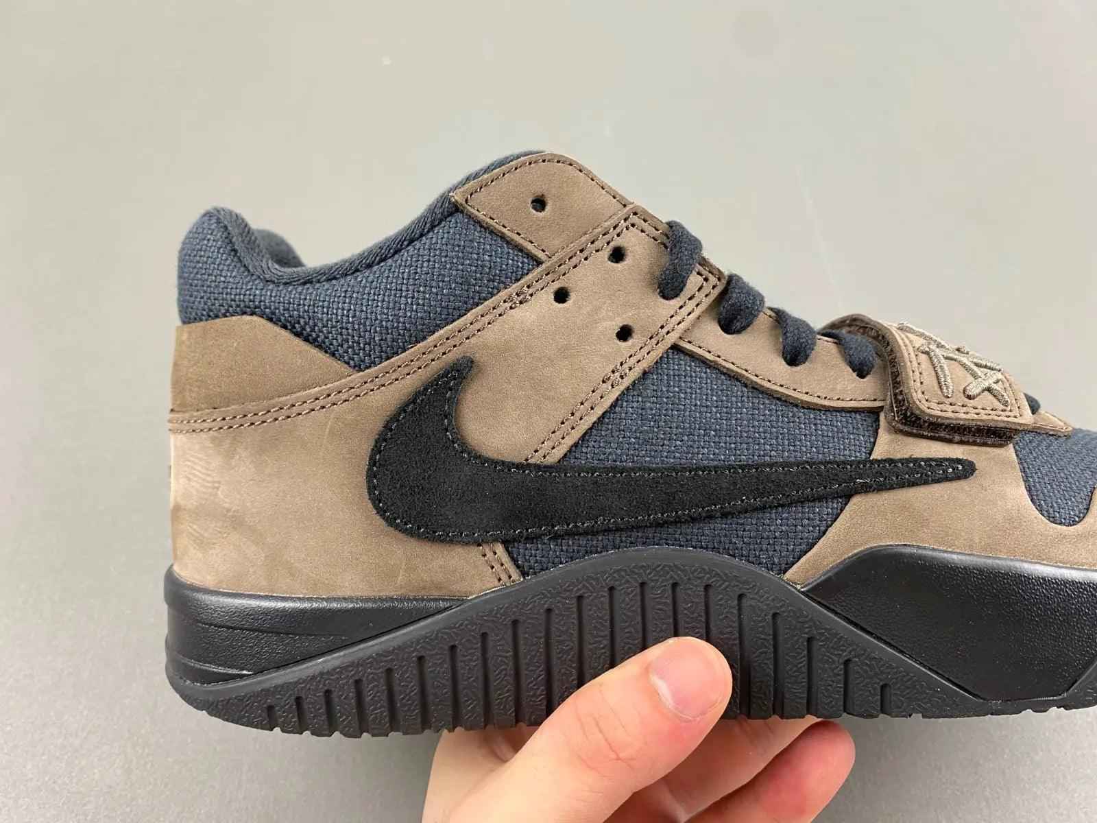 Custom Travis Scott x Air Jordan 1 Low JACK SneakerNational