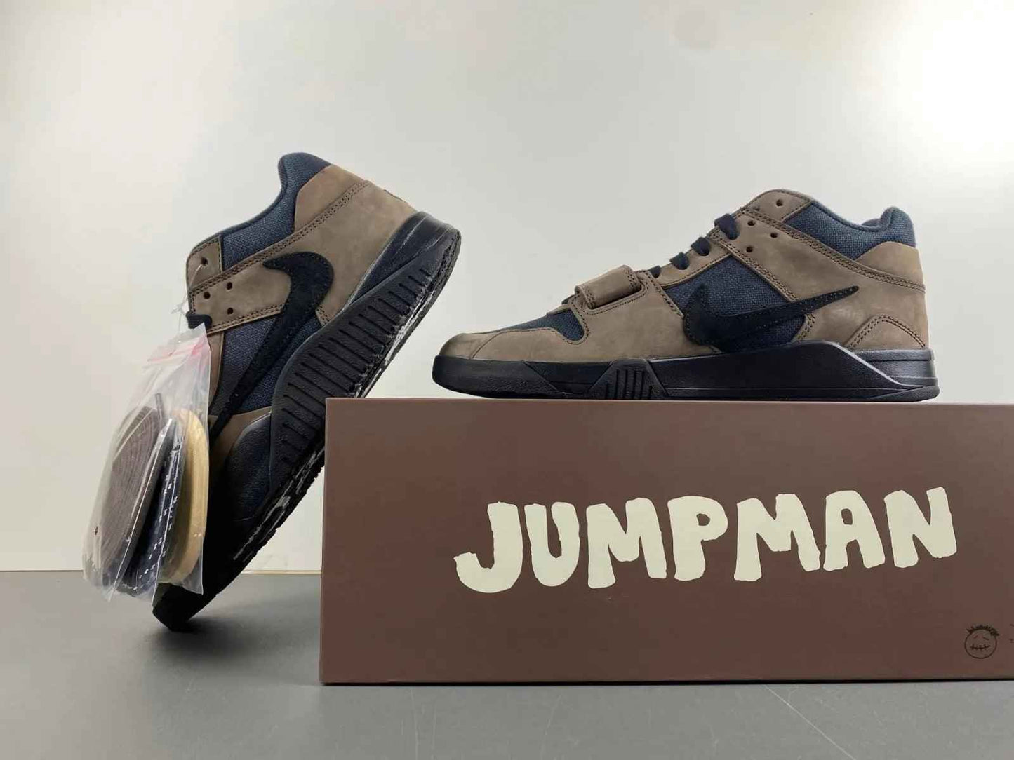 Custom Travis Scott x Air Jordan 1 Low JACK SneakerNational