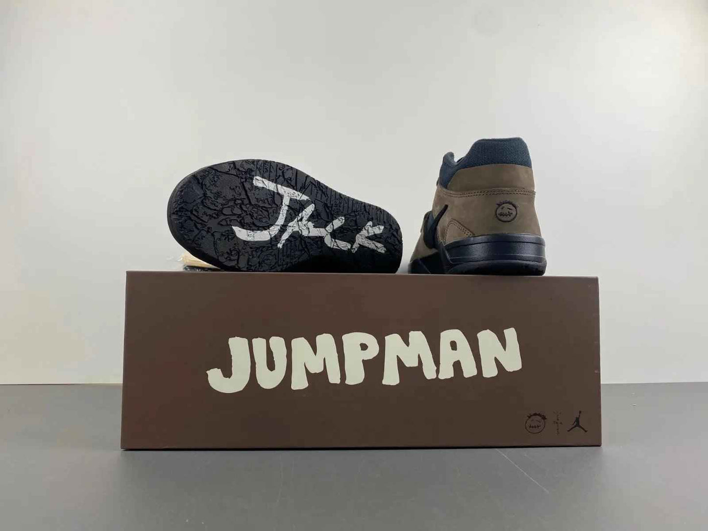 Custom Travis Scott x Air Jordan 1 Low JACK SneakerNational