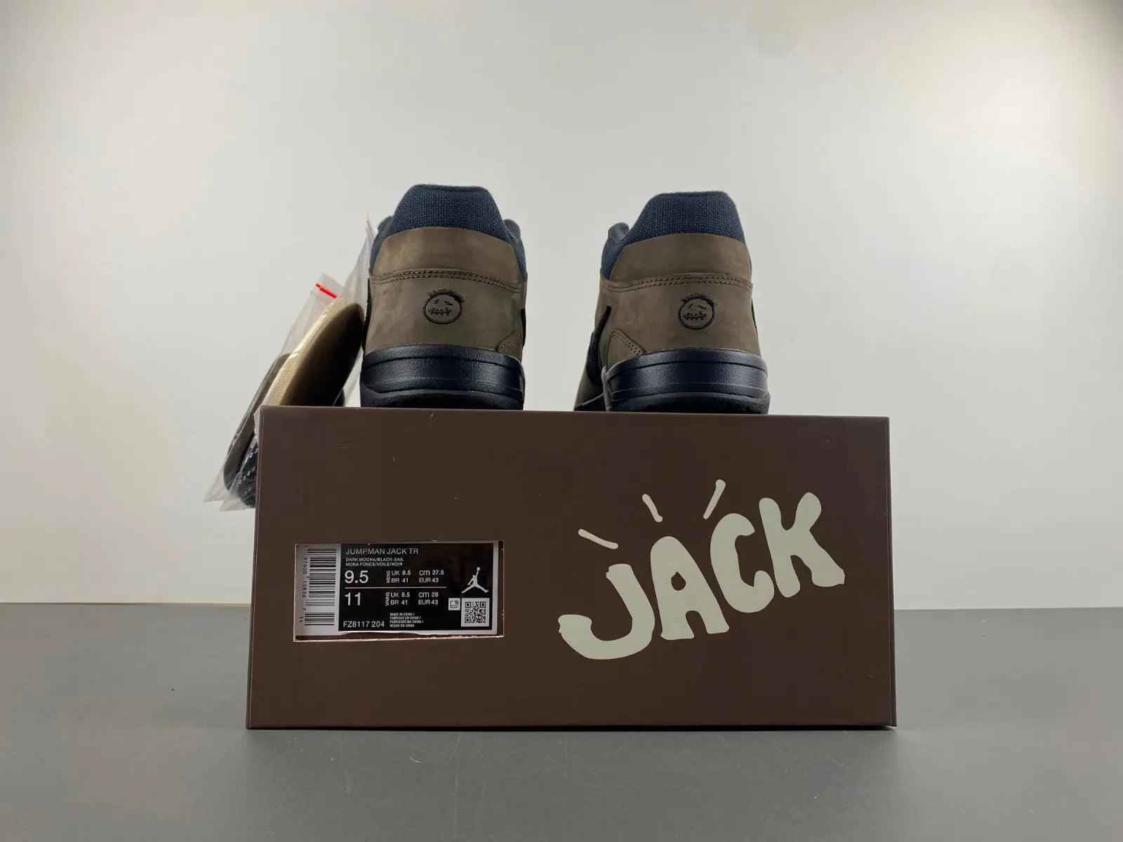 Custom Travis Scott x Air Jordan 1 Low JACK SneakerNational