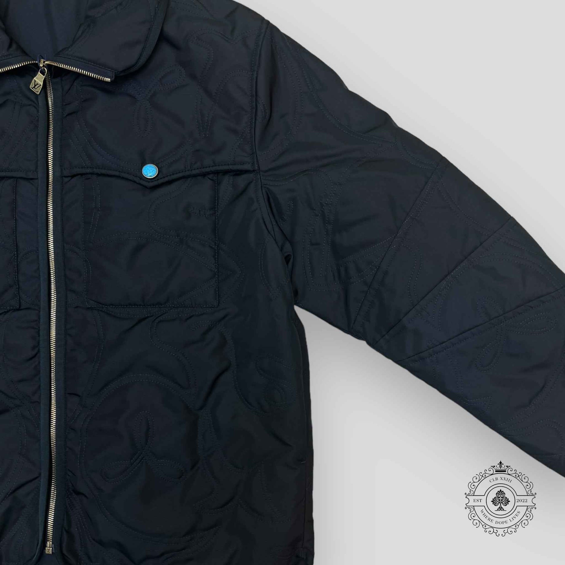 Louis Vuitton Arabesque Quilted Overcoat
