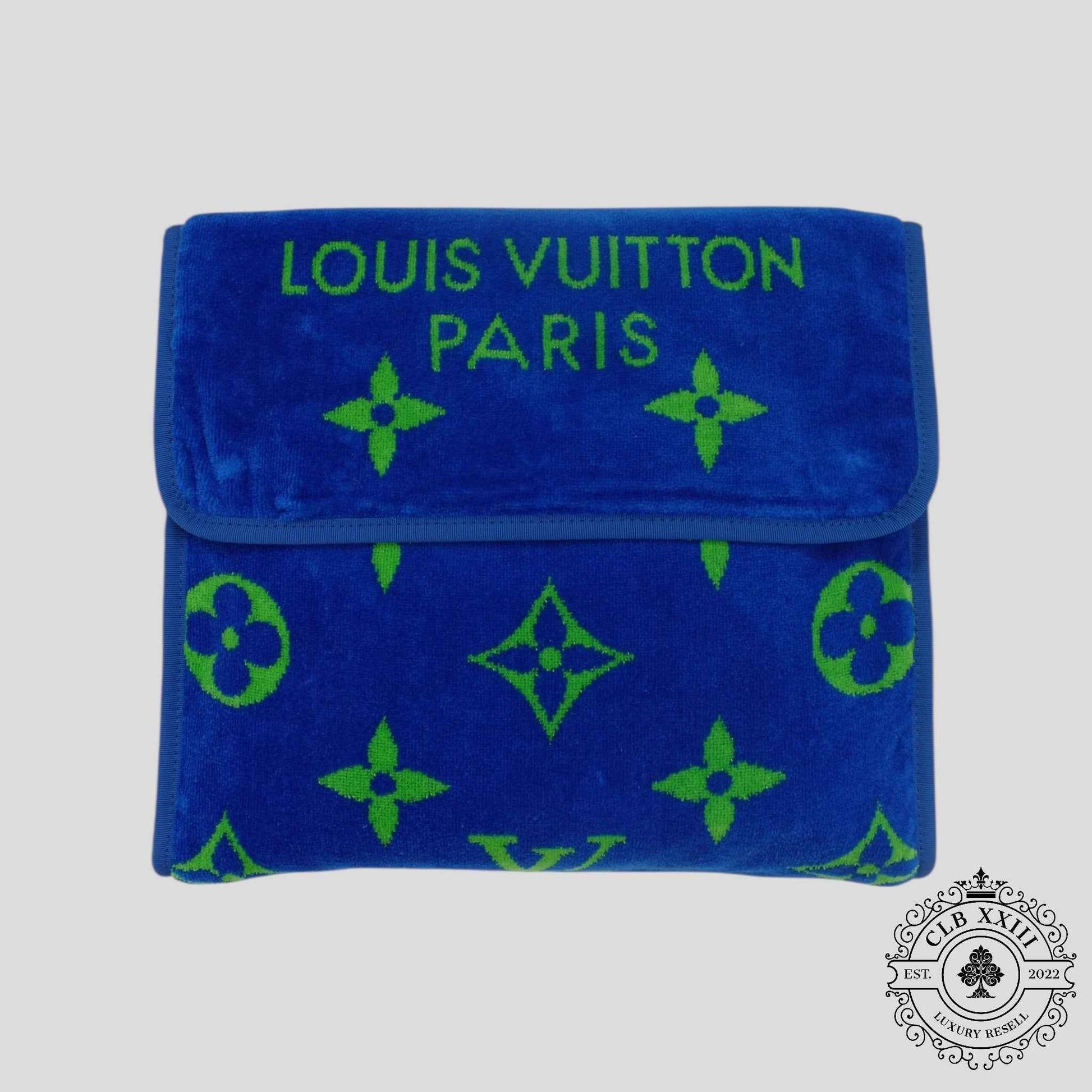 Louis Vuitton Beach Towel in Blue