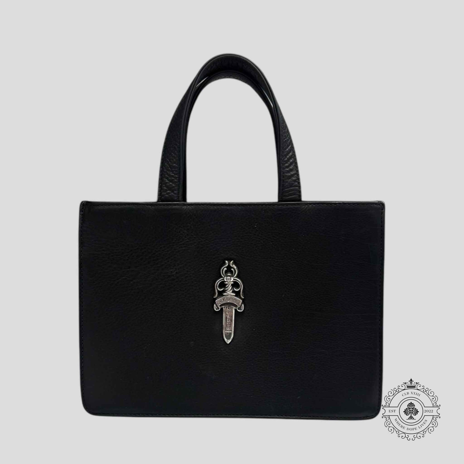 Chrome hearts Mini Dagger Embellished Leather Tote
