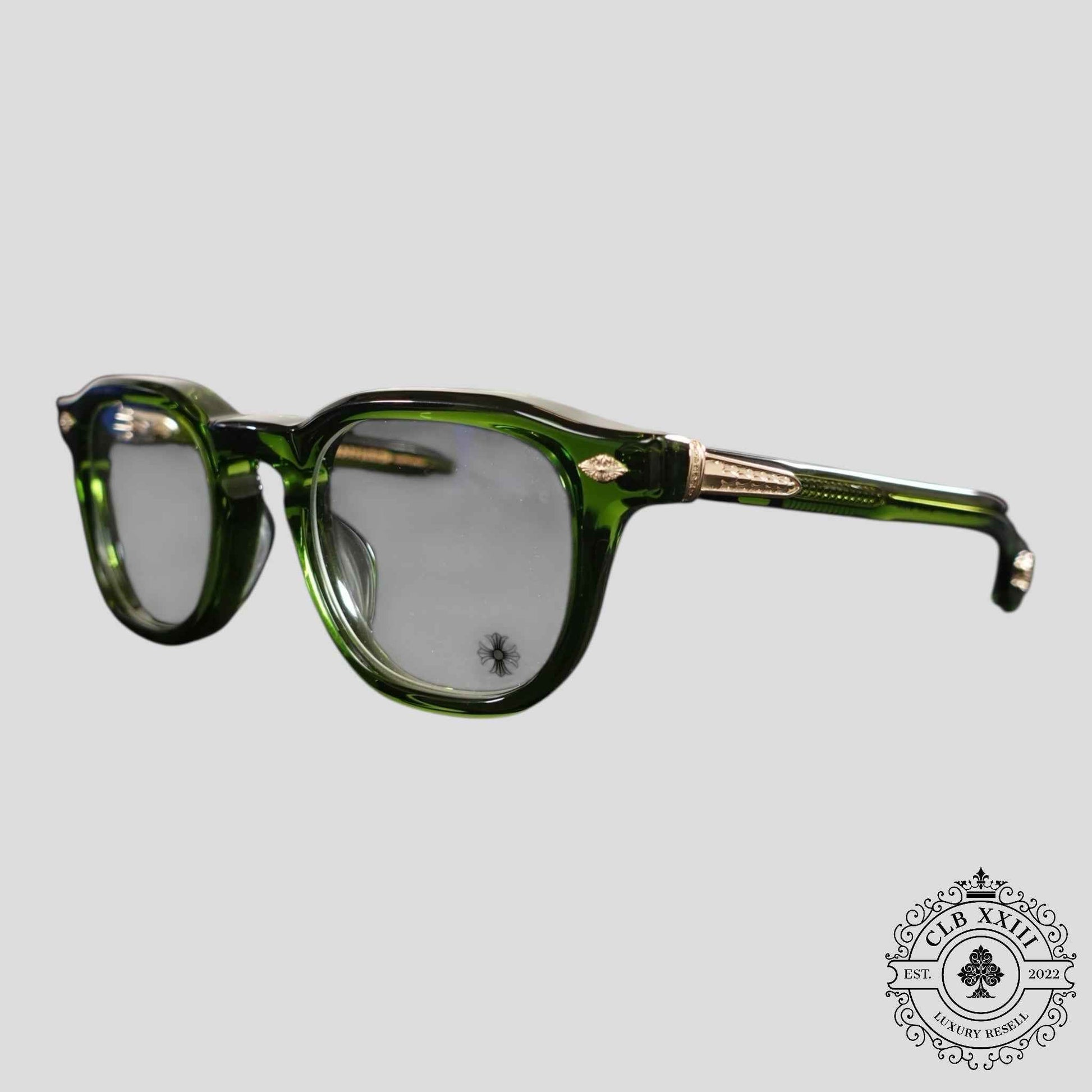 Chrome Hearts Chirp Chirp Glasses in Green