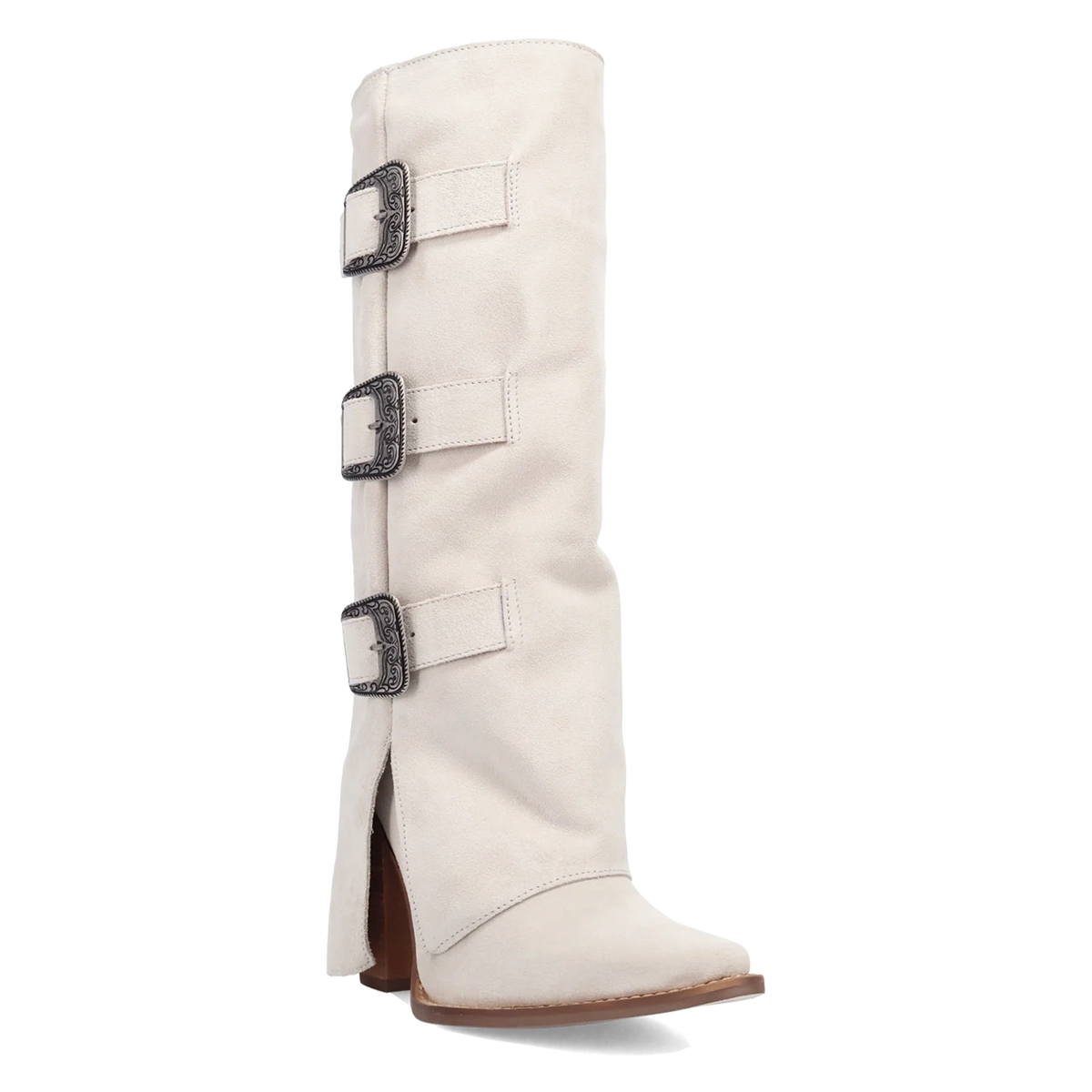 Dingo Buckle Bunny - Women's Suede Cowgirl Boots