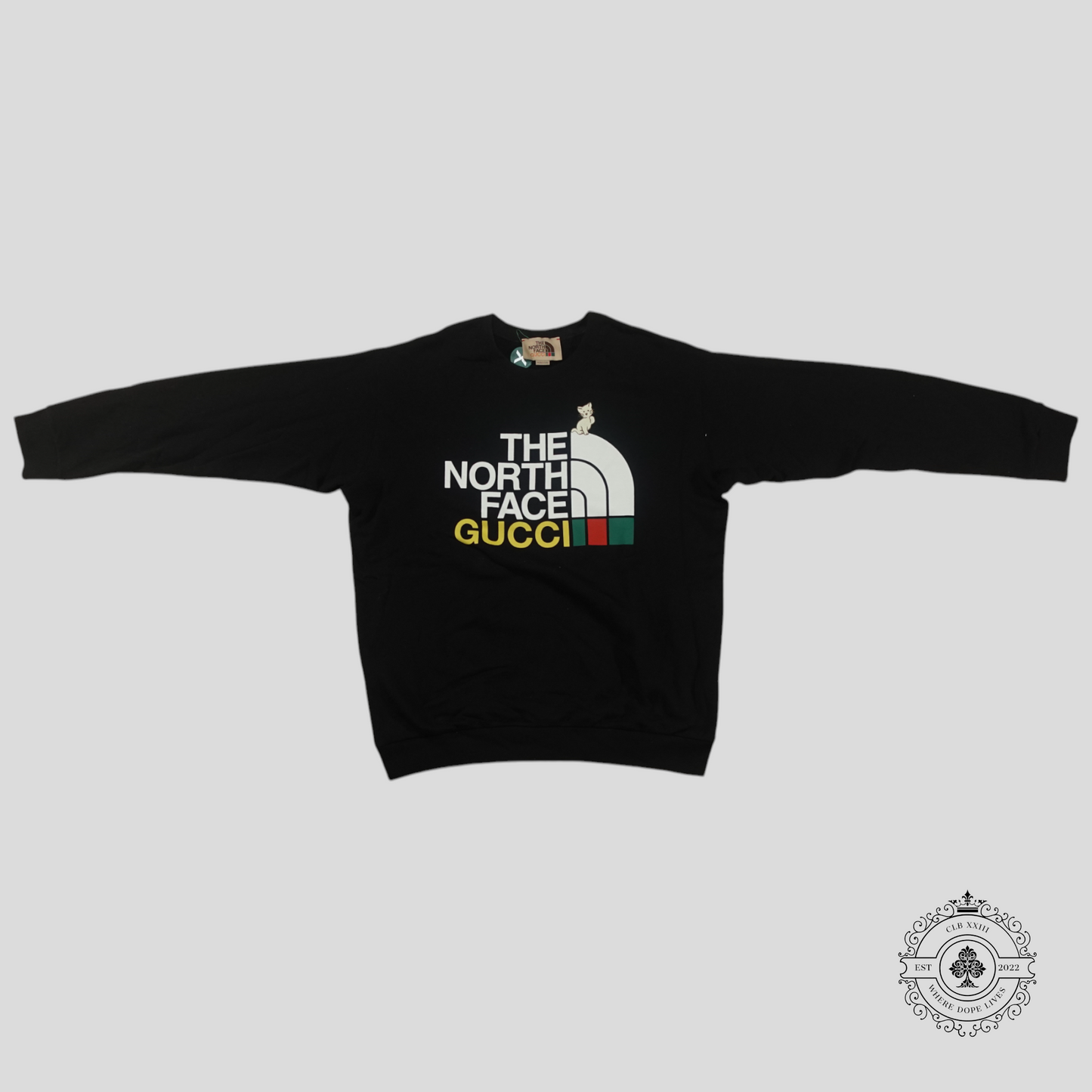 Gucci X The North Face Crewneck in Black