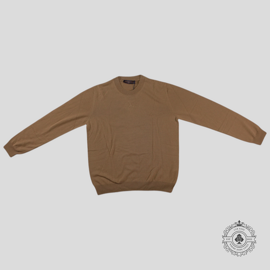 Louis Vuitton LVSE LV Embossed Crewneck in Brown