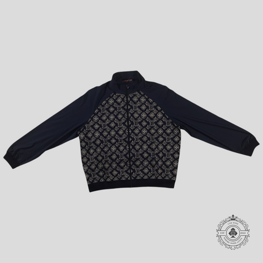 Louis Vuitton Monogram Sand Zipped Track Top in Blue