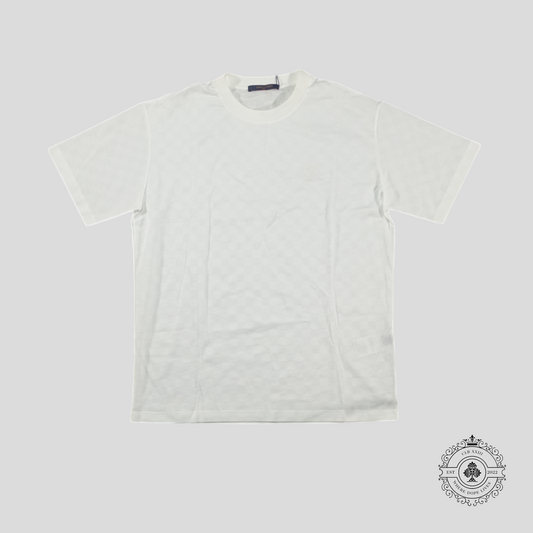 Louis Vuitton Damier Signature T-Shirt in White