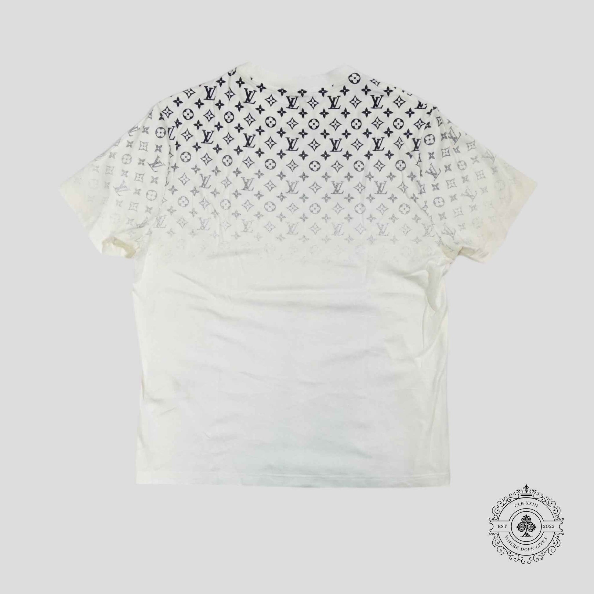 Louis Vuitton Monogram Gradient T-Shirt in White