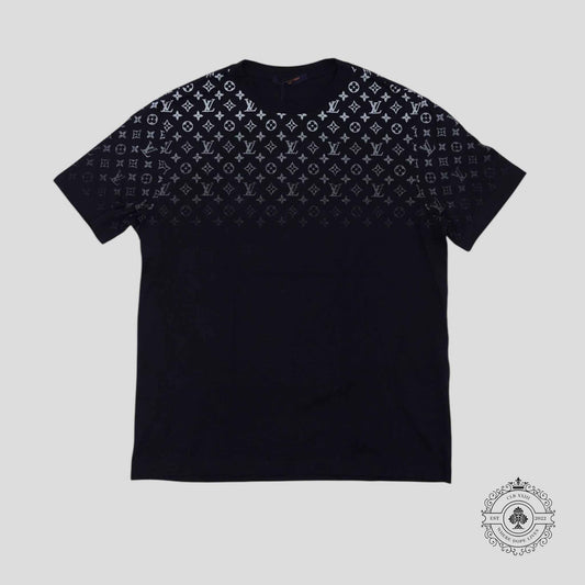 Louis Vuitton Monogram Gradient T-Shirt in Navy Blue