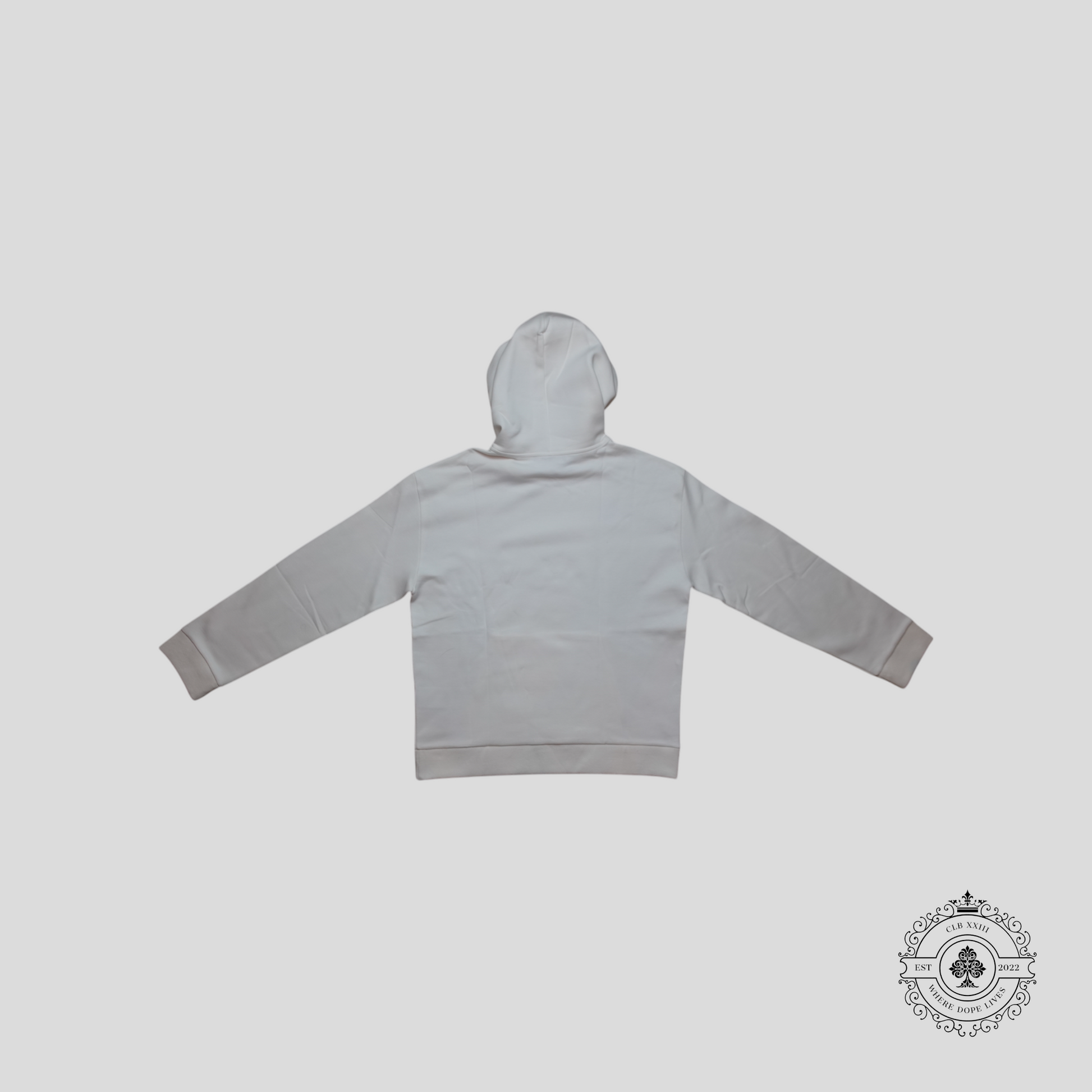Louis Vuitton Marque Deposee Hoodie in White