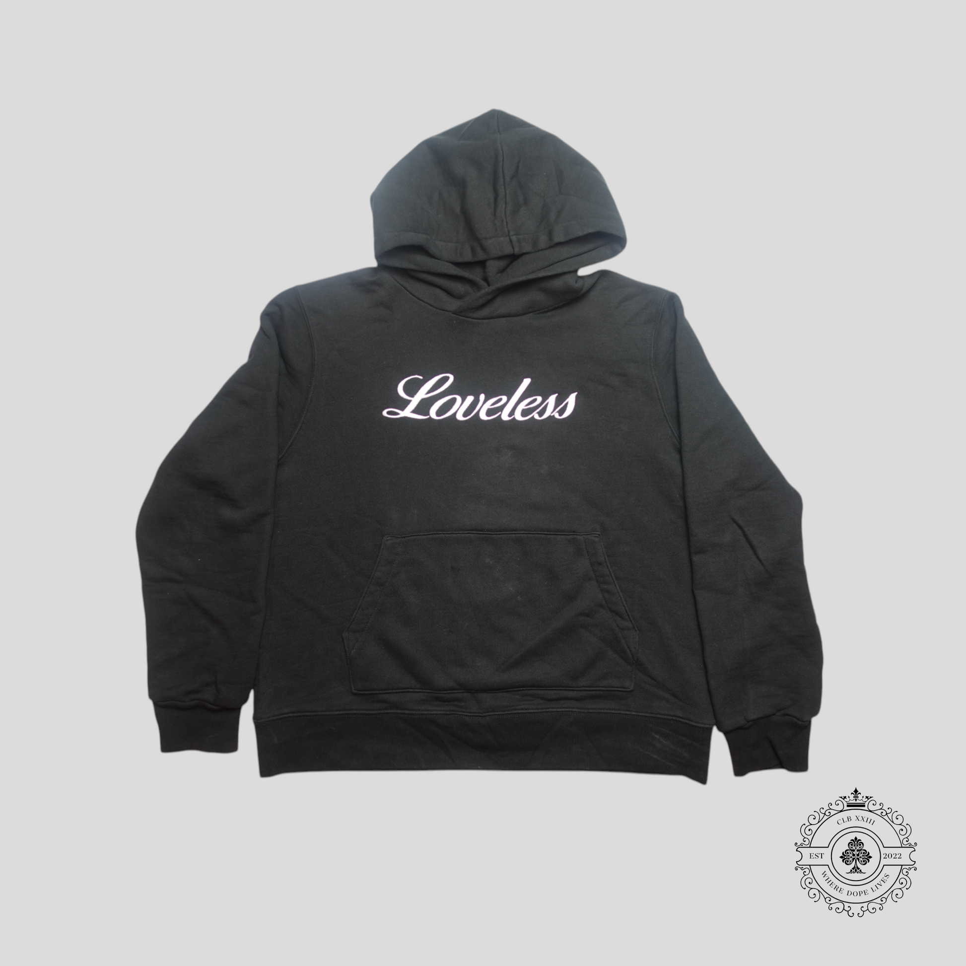 Amiri Loveless Hoodie in Black