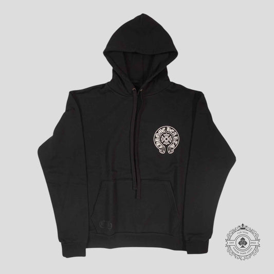 Chrome Hearts Las Vegas Exclusive Horseshoe Hoodie in Black