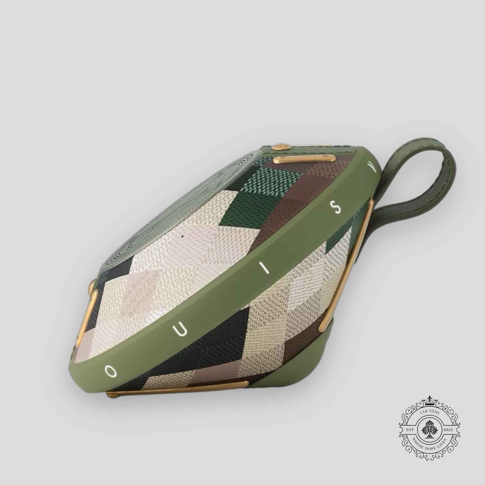 Louis Vuitton Nanogram Speaker in Damoflage