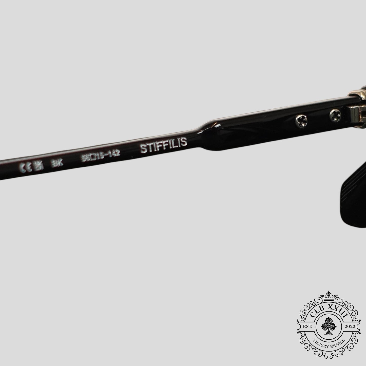 Chrome Hearts Siffilis Glasses in Black