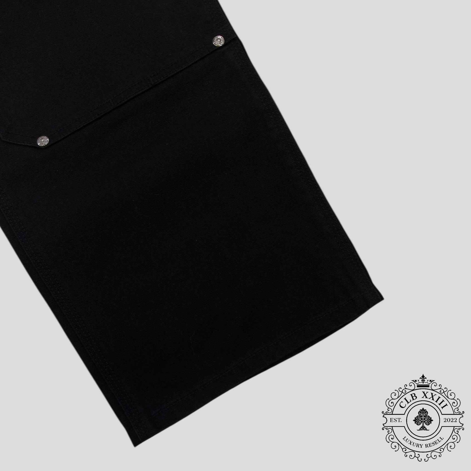 Chrome Hearts Double Knee Carpenter Pants in Black