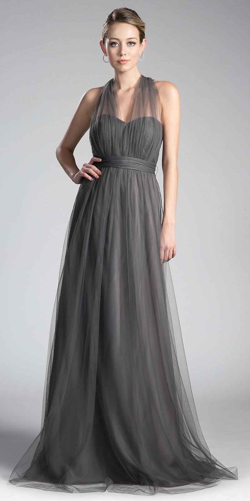 Cinderella Divine ET322 Tulle Infinity Style Long Dress