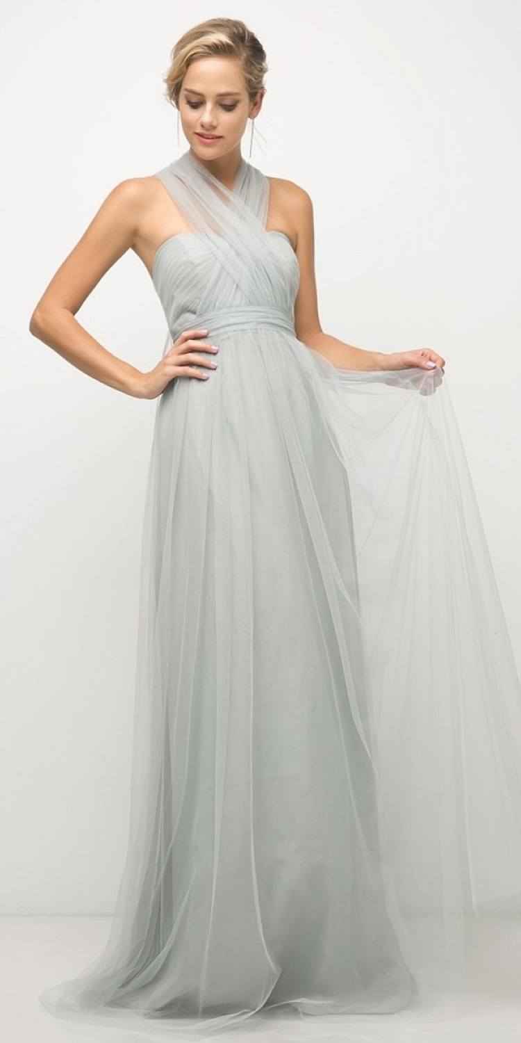 Cinderella Divine ET322 Tulle Infinity Style Long Dress
