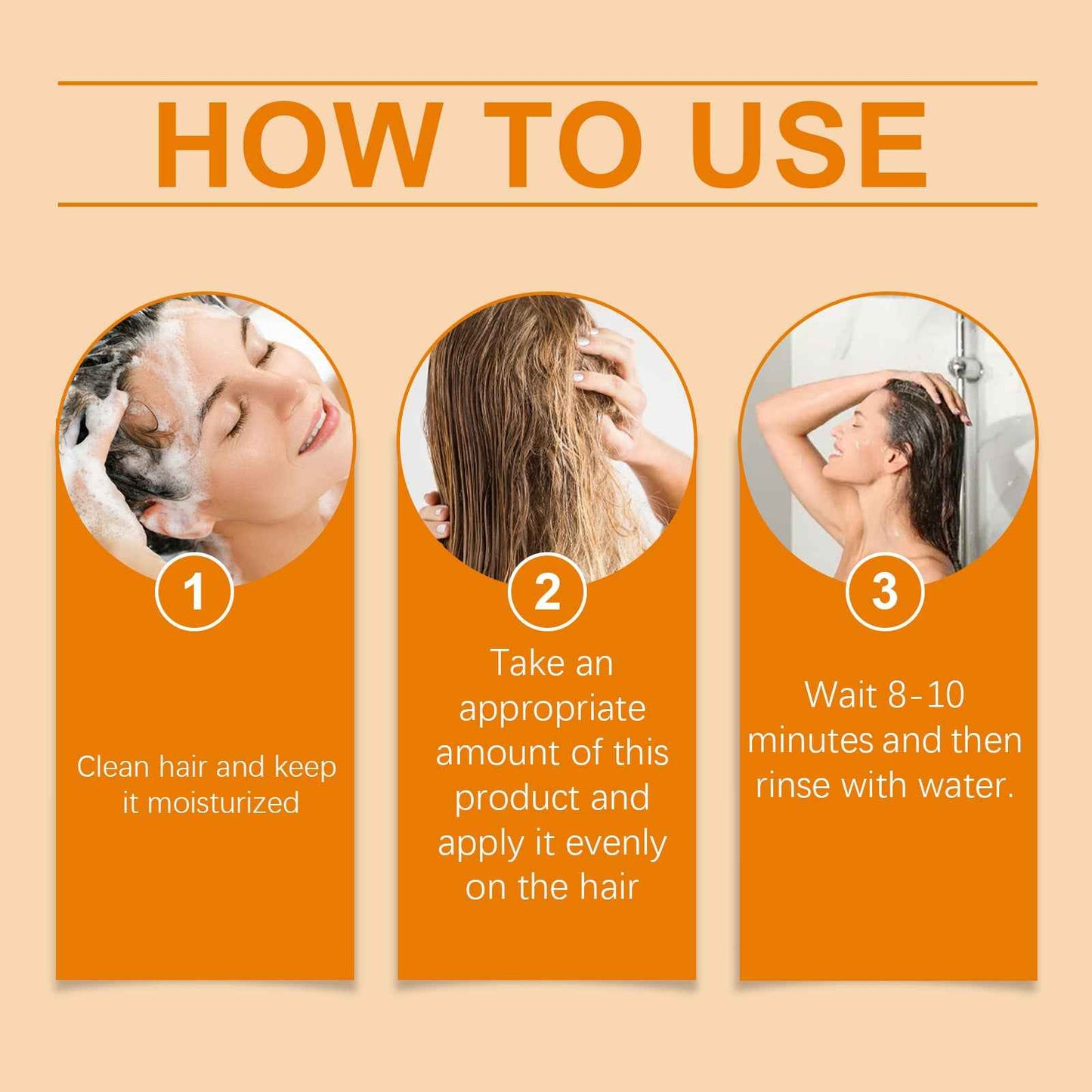 Wiyun Keratin Hair Mask, Keratin Gently Nourishes And Repairs Hair, Strong And Shiny Hair Mask