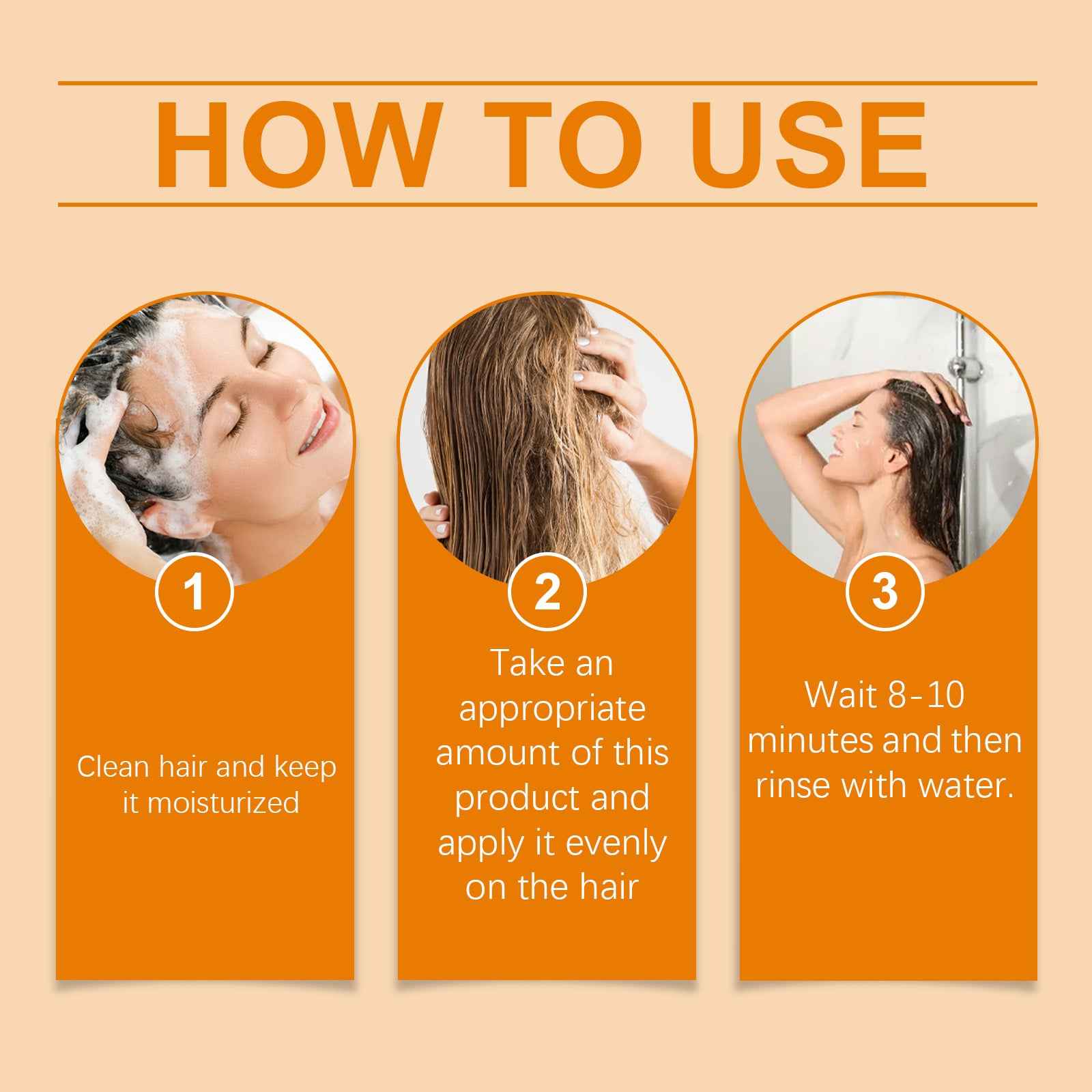 Wiyun Keratin Hair Mask, Keratin Gently Nourishes And Repairs Hair, Strong And Shiny Hair Mask