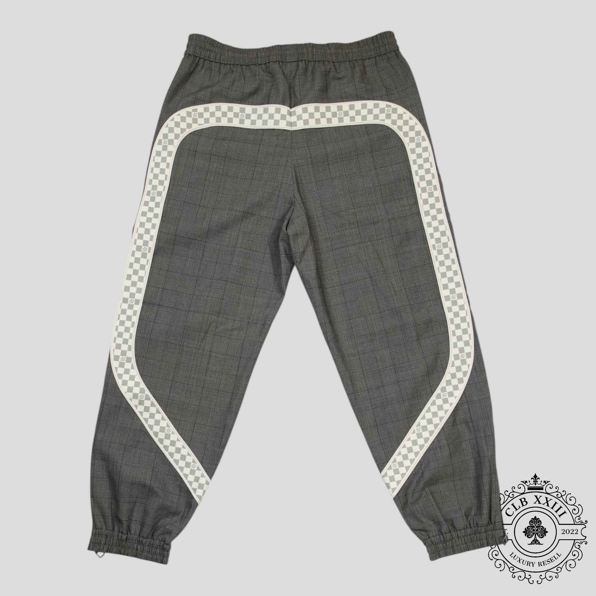 Louis Vuitton Wool Track Pants in Grey