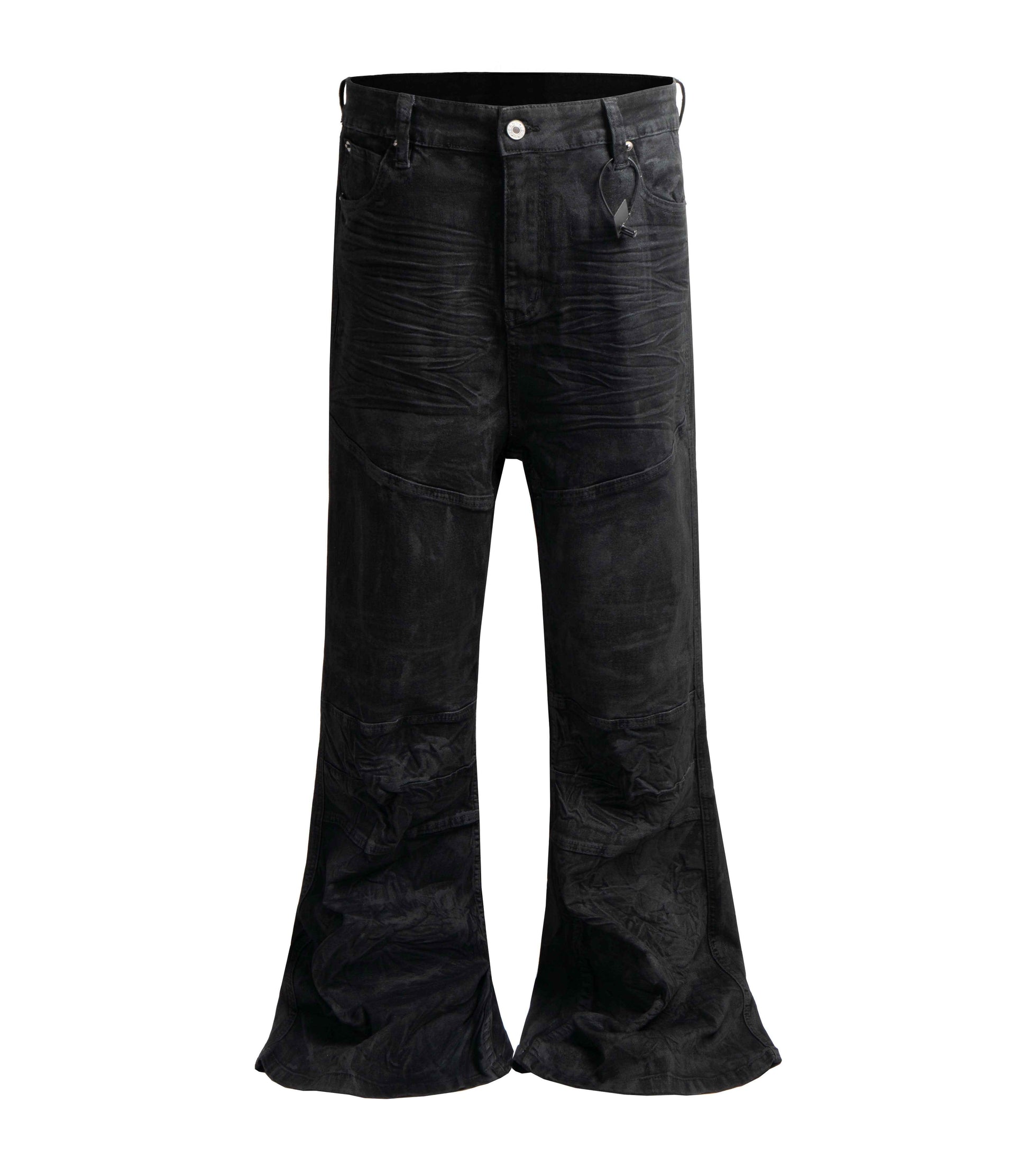 DOUBLE KNEE FLARE DENIM
