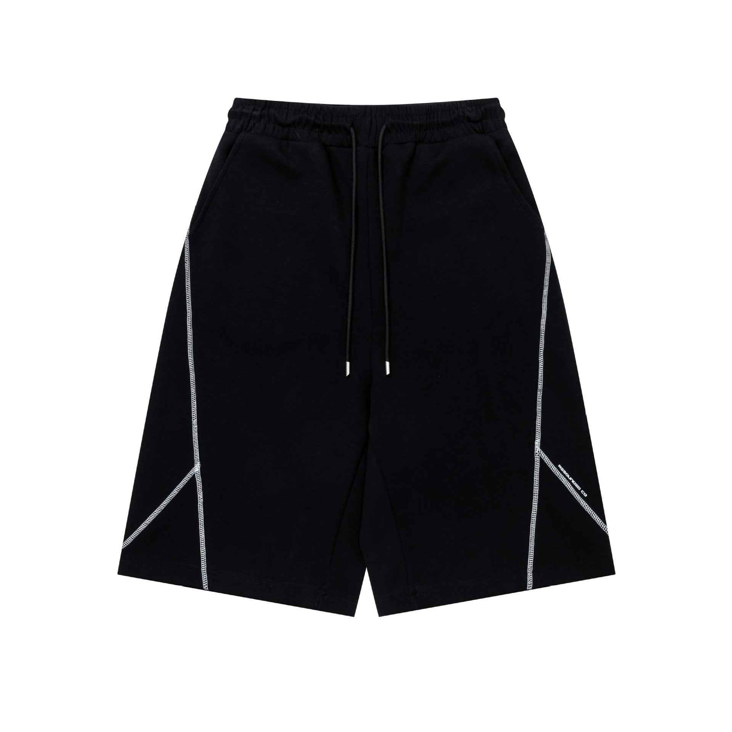 Hasselblad line spliced cropped pants