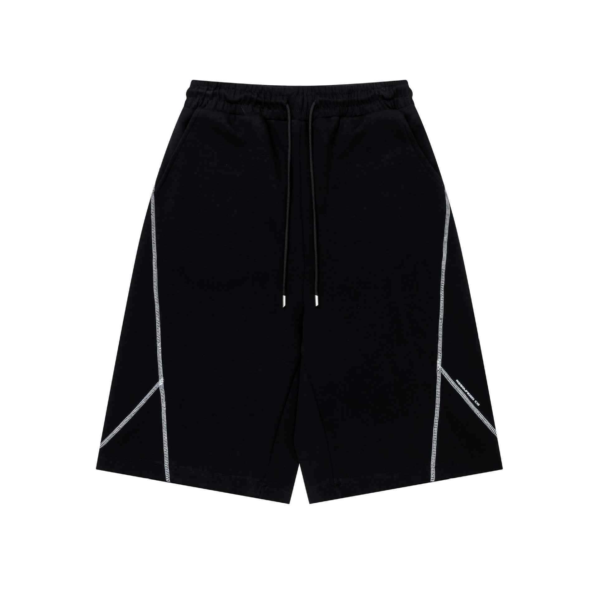 Hasselblad line spliced cropped pants