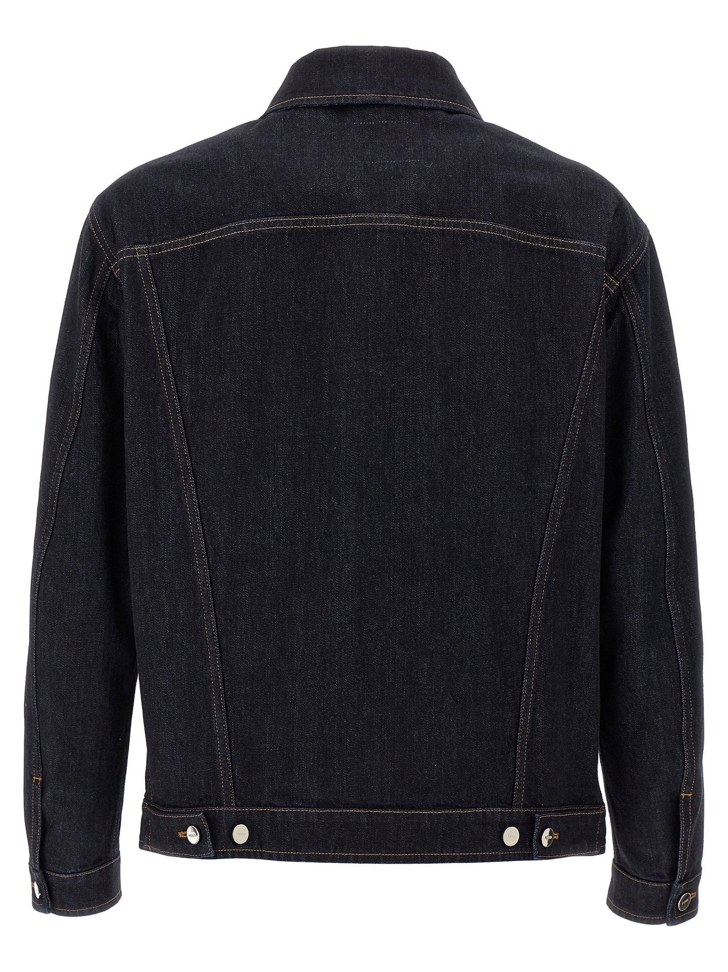 Fendi Men Fendi Crest Jacket