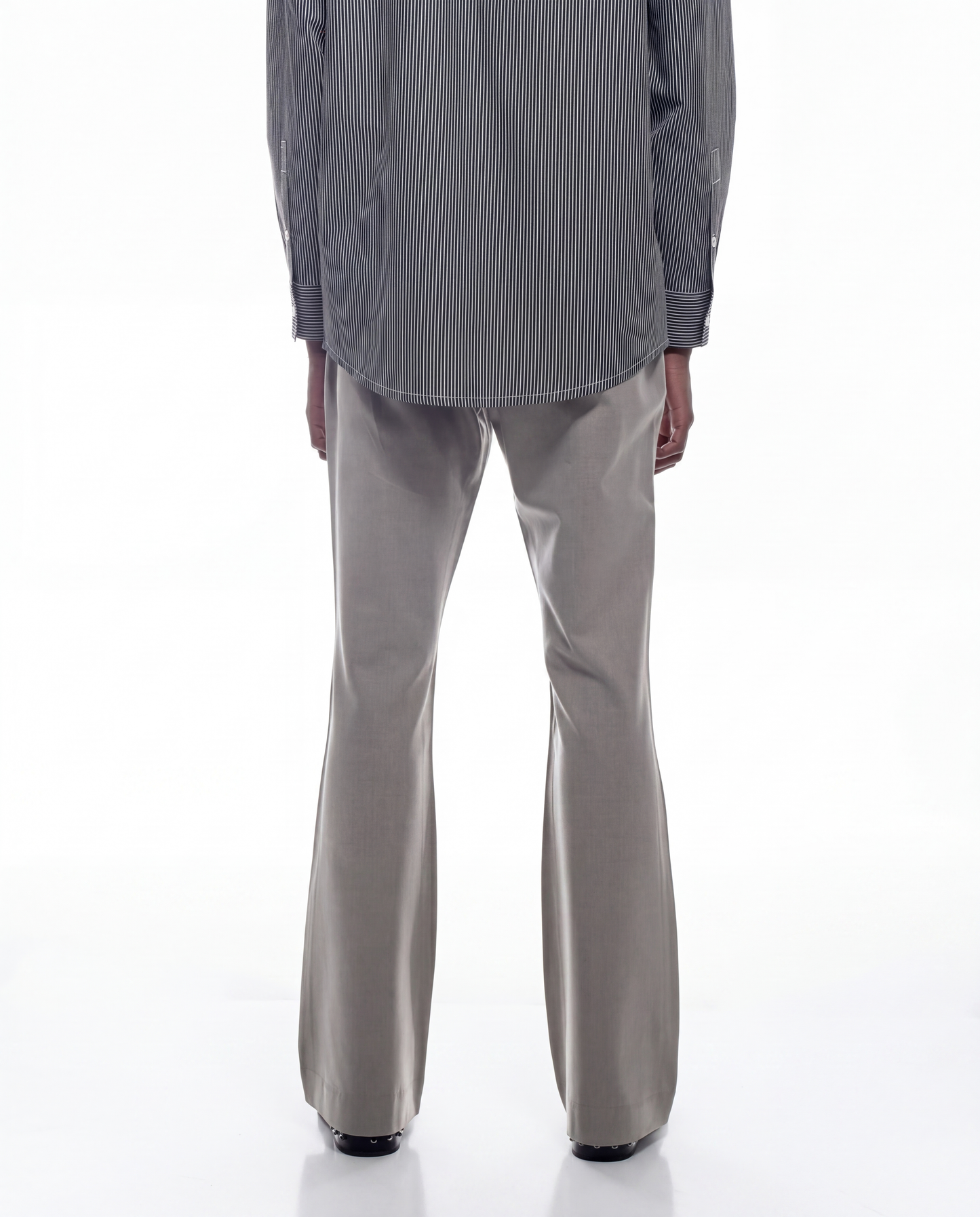 Flare Pants - Gray