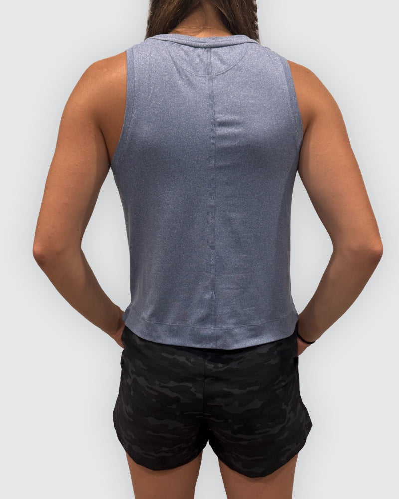 Boxy Crop Tank - JUSTLUXURY