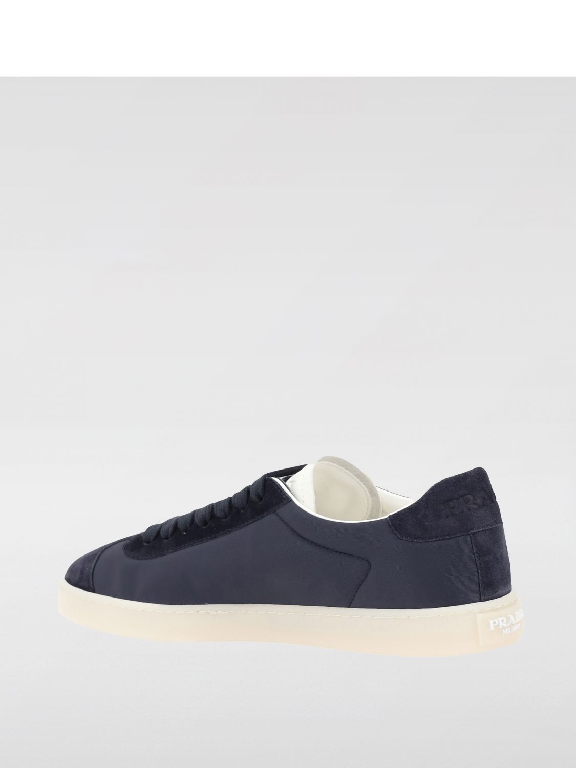 Prada Brogue Shoes Men Blue