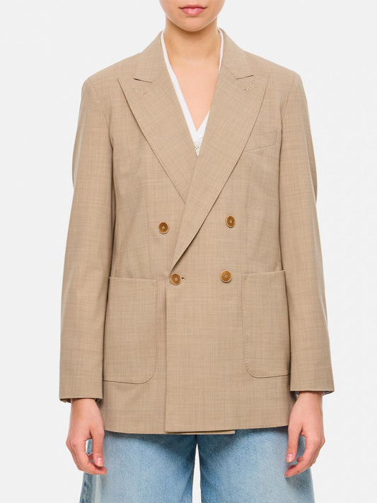 Max Mara Jacket Woman Beige